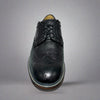 Savelli 7150 Mens Black Leather Lace Up Shoes