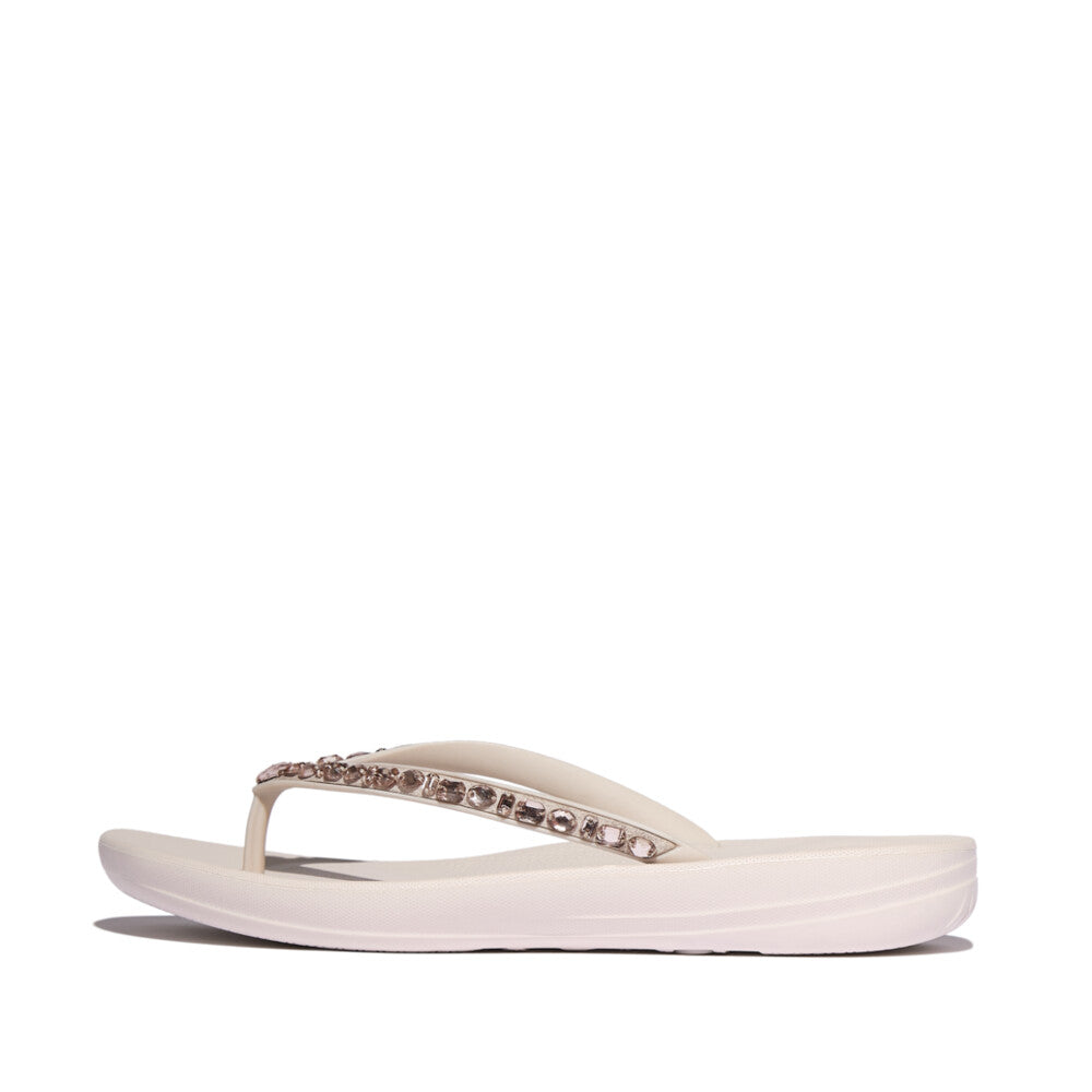 FitFlop JC8-C53 iQushion Ladies Nude Rose Slip On Sandals