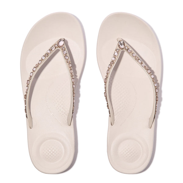 FitFlop JC8-C53 iQushion Ladies Nude Rose Slip On Sandals
