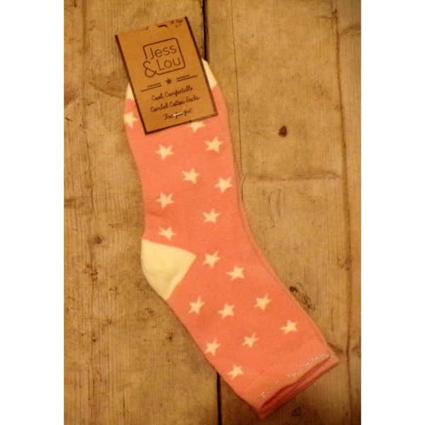 Jess & Lou S111 Super Soft Star Ladies Socks-elevate your sole