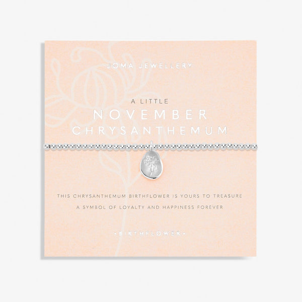 Joma Birthflower A Little November Chrysanthemum-elevate your sole