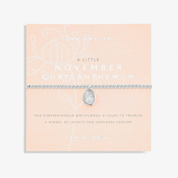 Joma Birthflower A Little November Chrysanthemum-elevate your sole