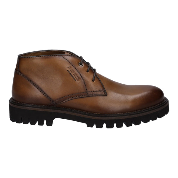 Josef Seibel 34403 Romed 03 Mens Cognac Leather Arch Support Lace Up Shoes-elevate your sole