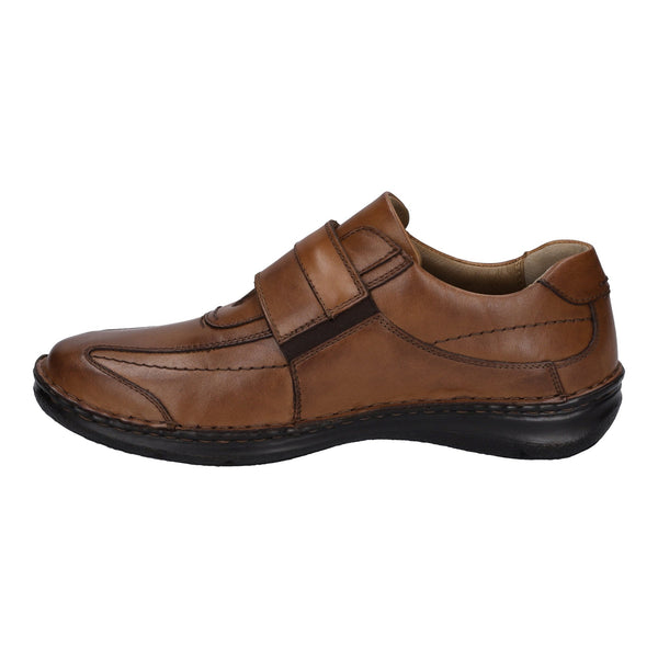 Josef Seibel 43332 Alec Mens Cognac Leather Slip On Shoes-elevate your sole