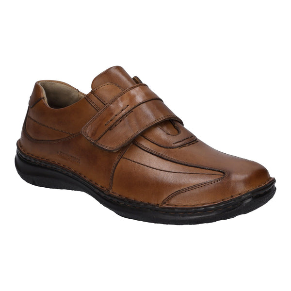 Josef Seibel 43332 Alec Mens Cognac Leather Slip On Shoes-elevate your sole