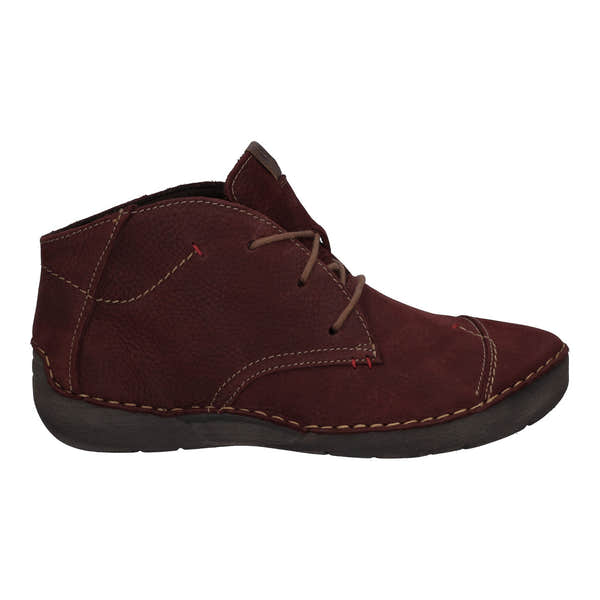 Josef Seibel 59690 Fergey 18 Ladies Bordo Nubuck Arch Support Slip On Ankle Boots-elevate your sole