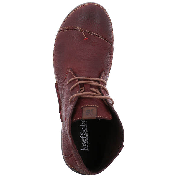 Josef Seibel 59690 Fergey 18 Ladies Bordo Nubuck Arch Support Slip On Ankle Boots-elevate your sole