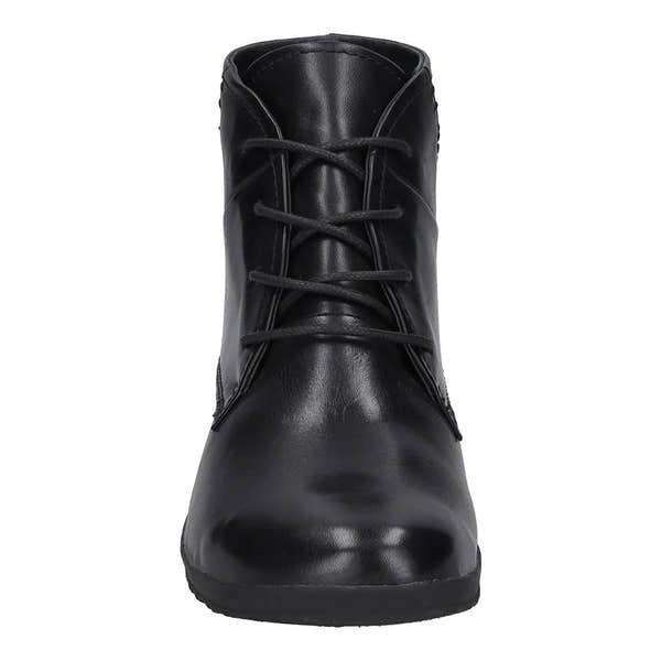 Josef Seibel 79709 Naly 09 Ladies Black Leather Lace Up Ankle Boots-elevate your sole