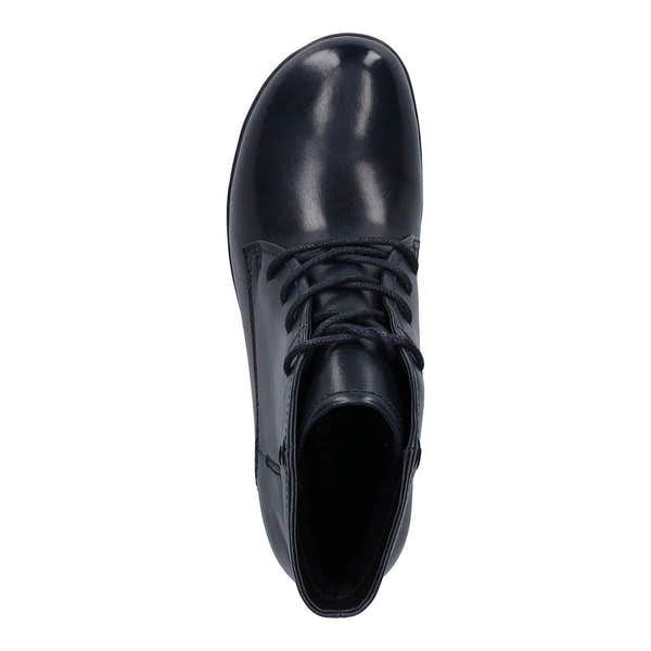 Josef Seibel 79709 Naly 09 Ladies Ocean Navy Leather Lace Up Ankle Boots-elevate your sole