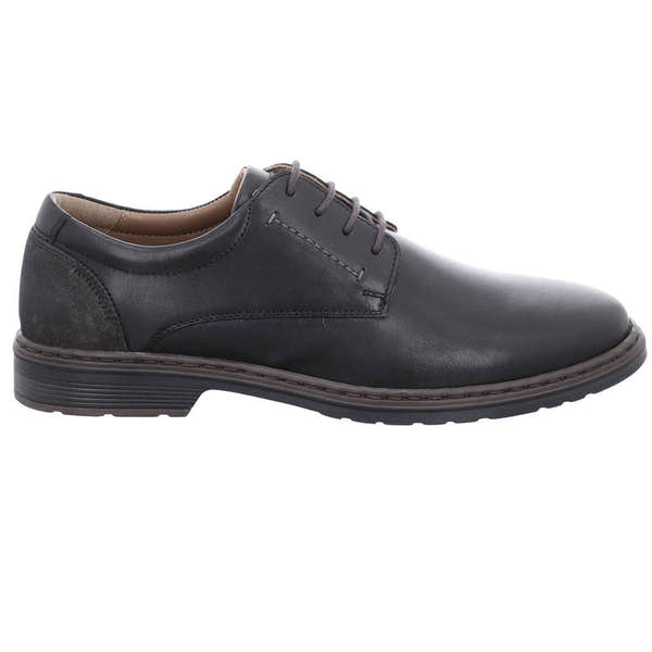 Josef Seibel Alastair 01 Mens Black Leather Lace Up Shoes-elevate your sole