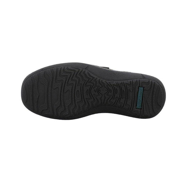 Josef Seibel Alec Black Men’s Leather Hook and Loop Shoes-elevate your sole