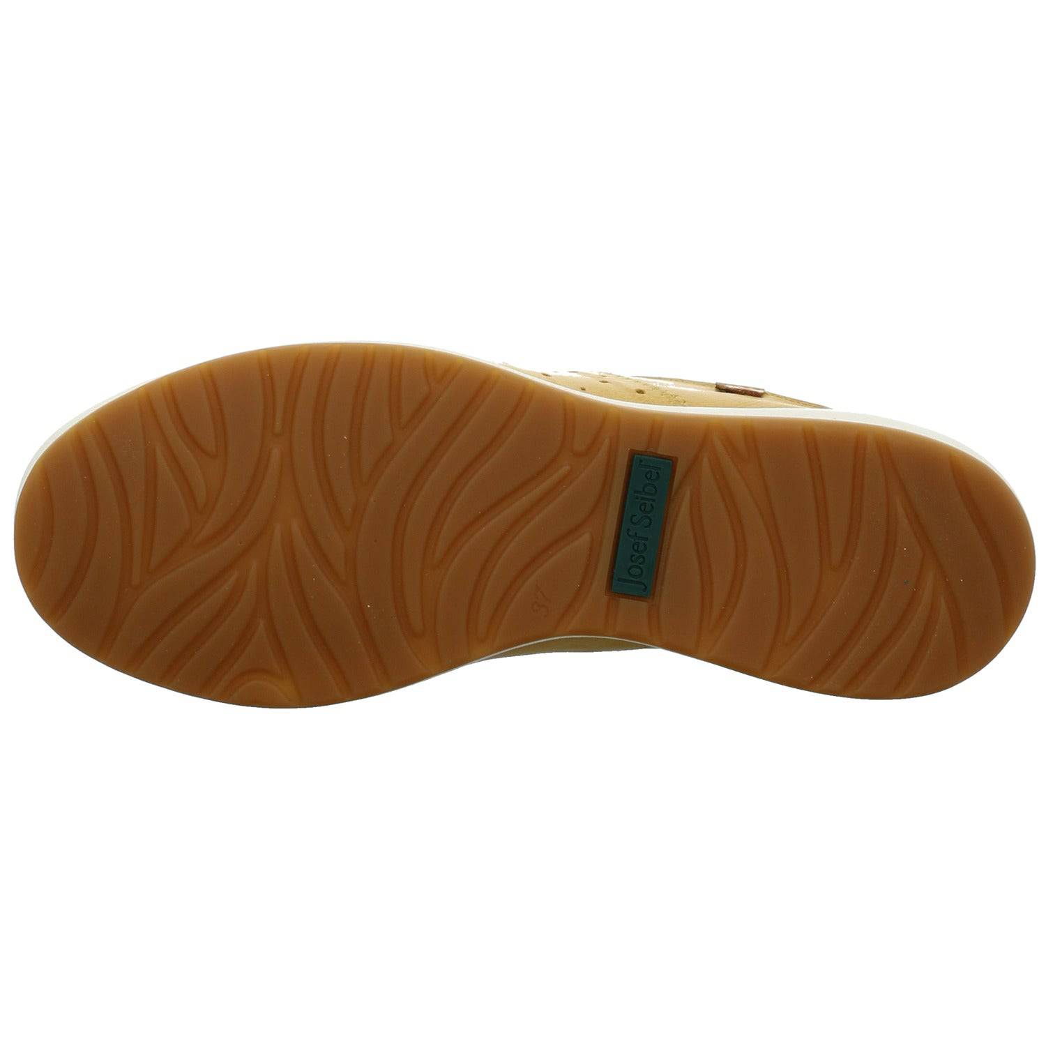 Josef Seibel Caren 01 Gelb Yellow Ladies Leather Lace Up Shoes-elevate your sole