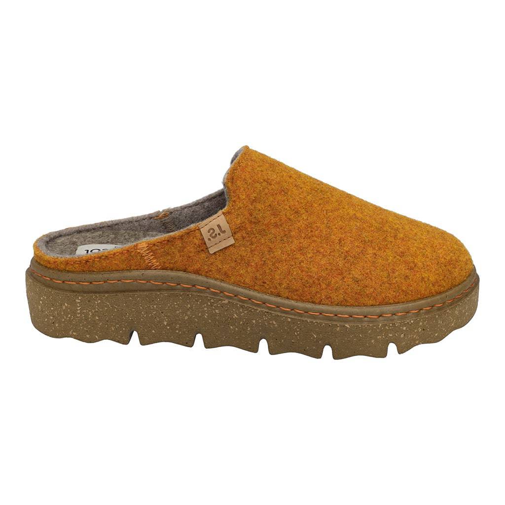 Josef Seibel Carmaux 01 Ladies Orange Slip In Textile Slippers-elevate your sole