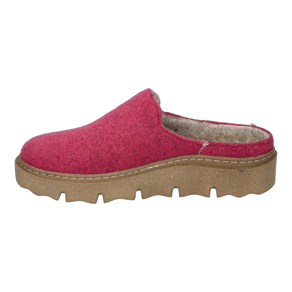 Josef Seibel Carmaux 01 Ladies Pink Textile Slip On Slippers-elevate your sole