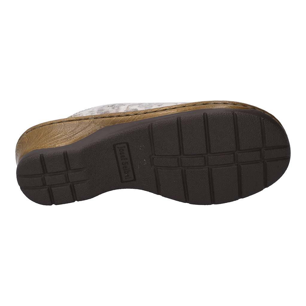 Josef Seibel Catalonia 58 Ladies Cream Multi Leather Slip On Sandals-elevate your sole