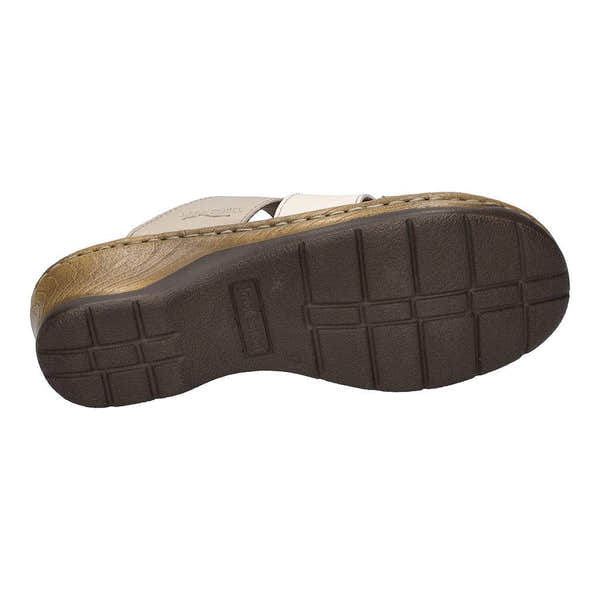Josef Seibel Catalonia 86 Ladies Cognac-Multi Leather Slip On Sandals-elevate your sole