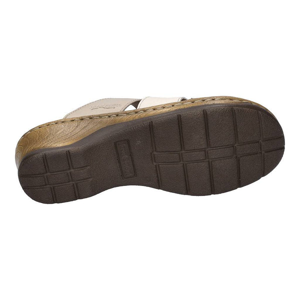 Josef Seibel Catalonia 86 Ladies Cognac-Multi Leather Slip On Sandals-elevate your sole