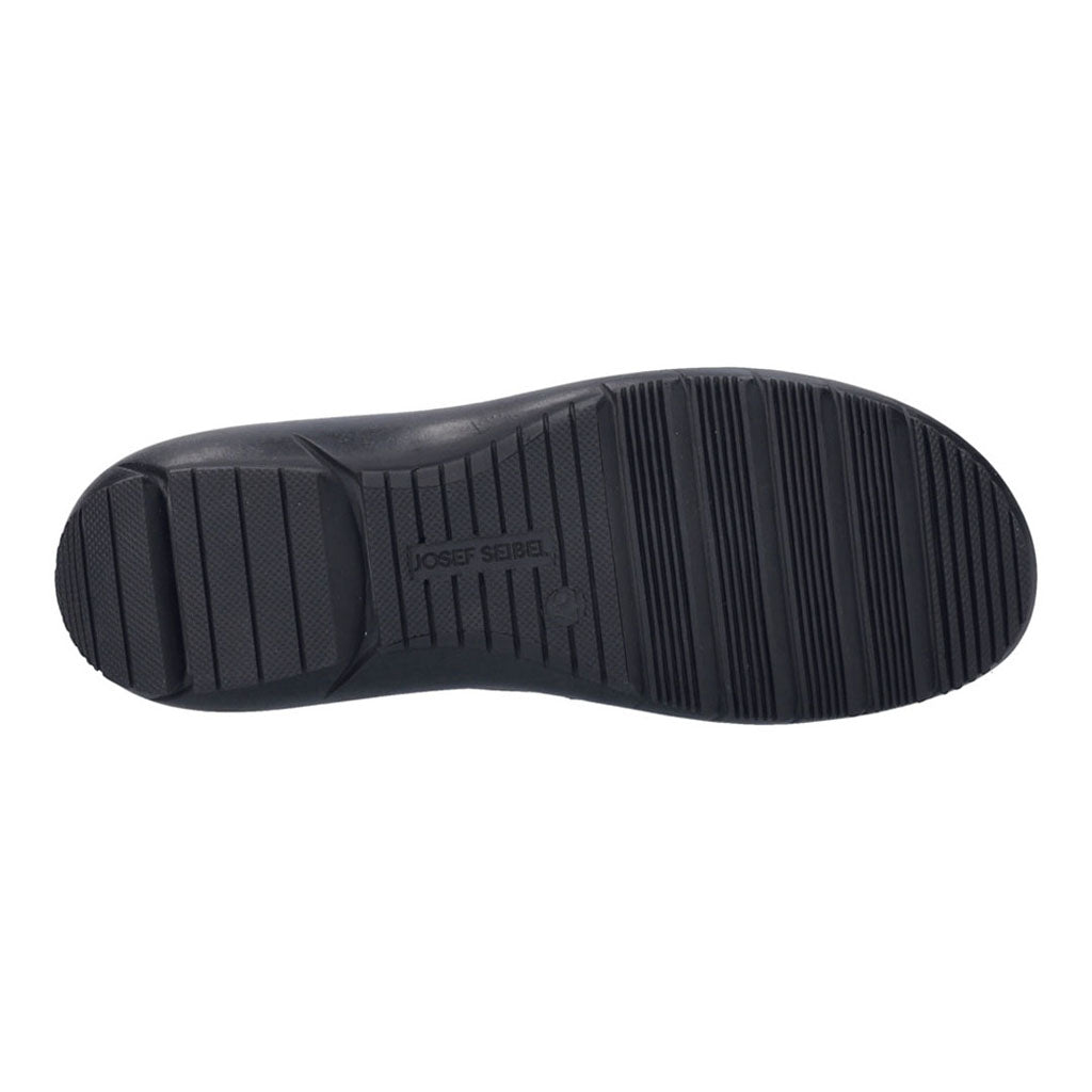 Josef Seibel Charlotte 17 Ladies Black Leather Slip On Shoes