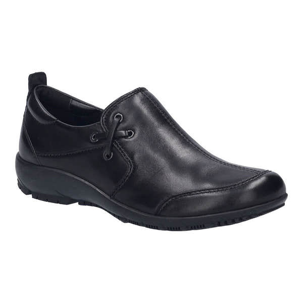 Josef Seibel Charlotte 17 Ladies Black Leather Slip On Shoes