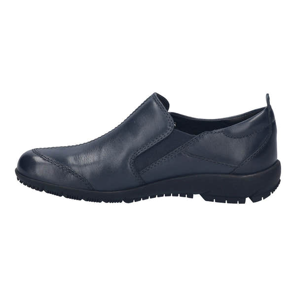 Josef Seibel Charlotte 17 Ladies Ocean Leather Slip On Shoes