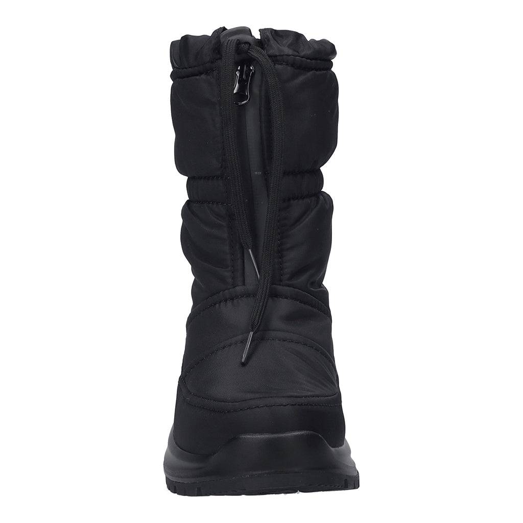 Josef Seibel Colorado 58 Ladies Black Textile Waterproof Front Zip Ankle Boots-elevate your sole