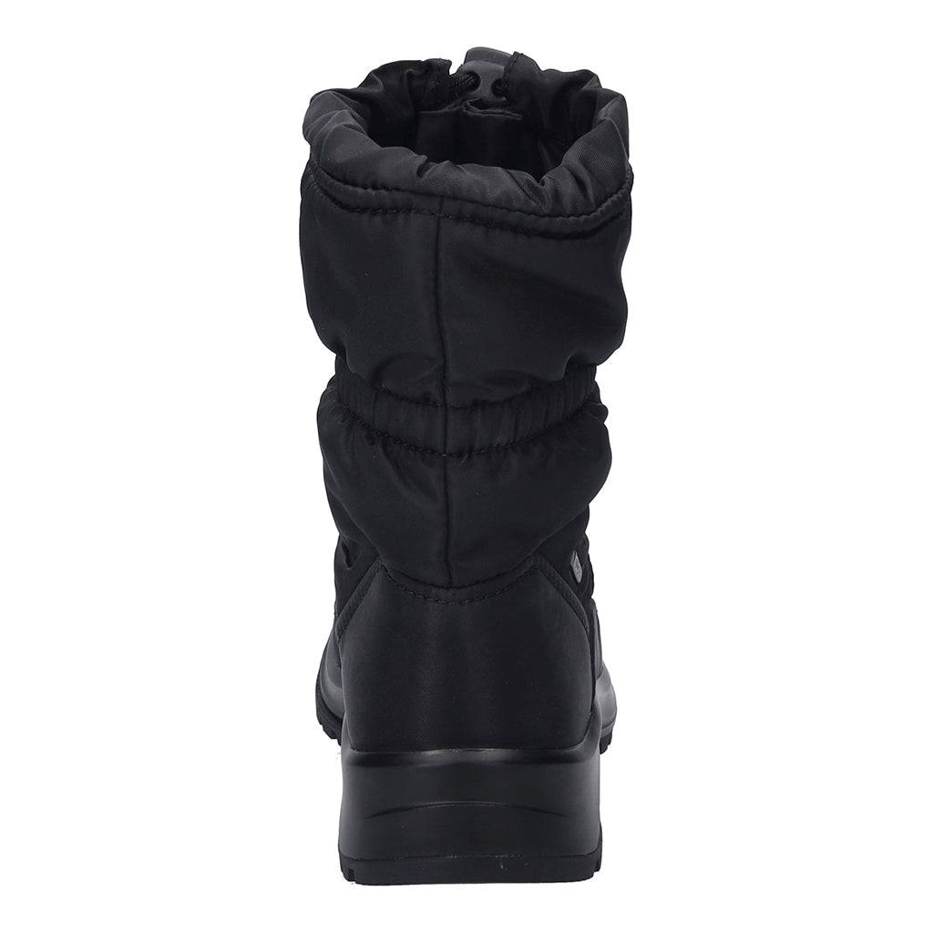 Josef Seibel Colorado 58 Ladies Black Textile Waterproof Front Zip Ankle Boots-elevate your sole