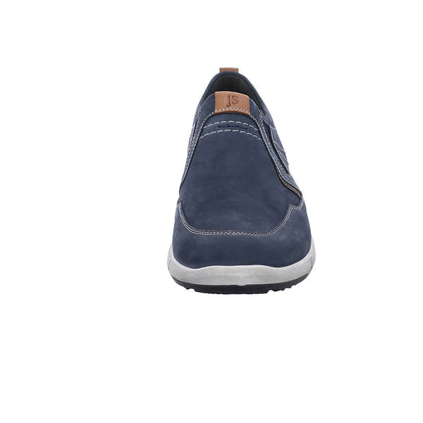 Josef Seibel Enrico 04 Mens Blue Leather Slip On Shoes-elevate your sole