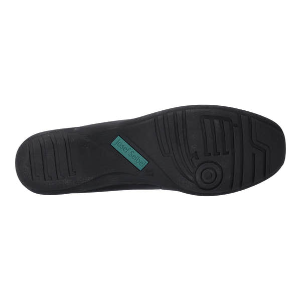 Josef Seibel Fenja 01 Ladies Black Leather Slip on Shoes