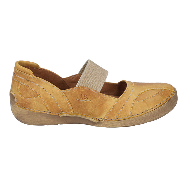 Josef Seibel Fergey 89 Ladies Amber Leather Slip On Shoes-elevate your sole