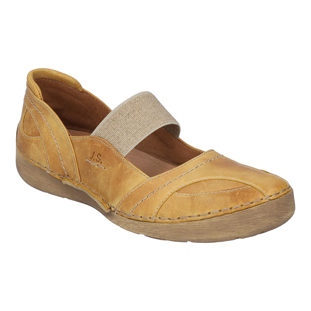 Josef Seibel Fergey 89 Ladies Amber Leather Slip On Shoes-elevate your sole