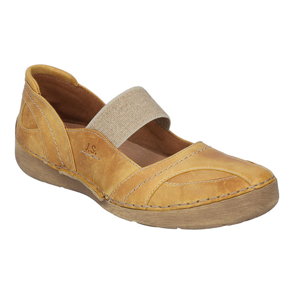 Josef Seibel Fergey 89 Ladies Amber Leather Slip On Shoes-elevate your sole