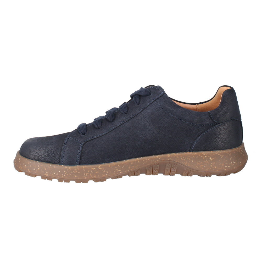 Josef Seibel Jaron 01 ocean blue shoes, opposite-side view.