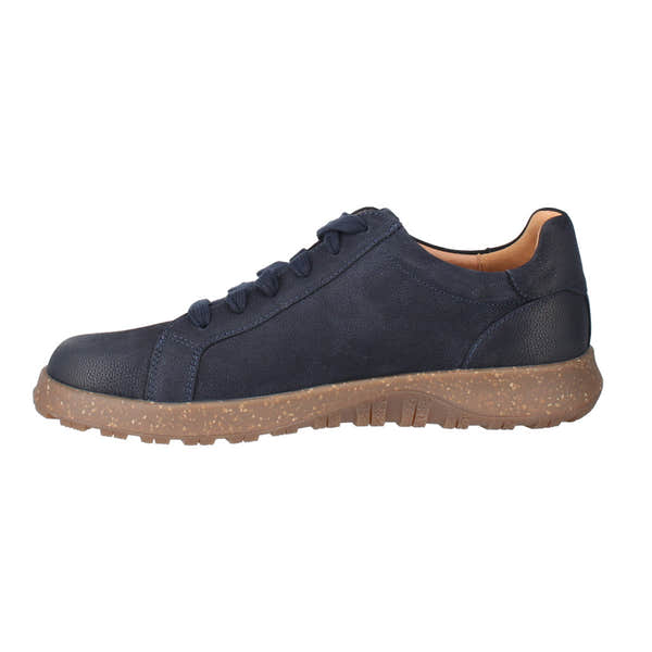 Josef Seibel Jaron 01 ocean blue shoes, opposite-side view.