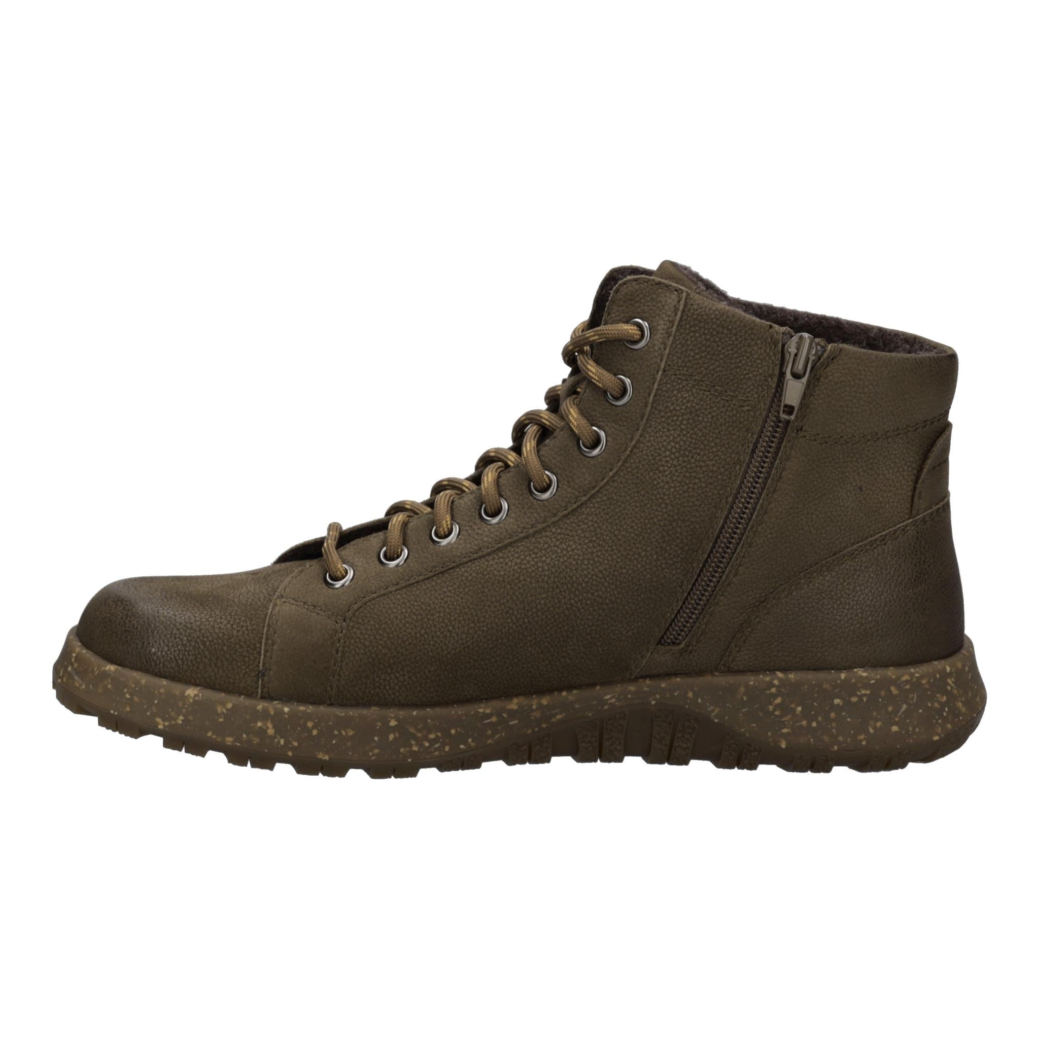 Josef Seibel Jaron 04 Mens Brasil combi Leather Lace Up Ankle Boots