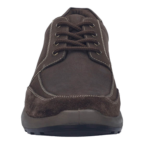 Josef Seibel Marley 51 men's brown leather lace-up shoes with stitching details and a comfortable sole.