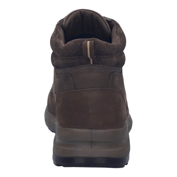 Josef Seibel Marley 53 men's brown waterproof leather ankle boots with lace-up closure.