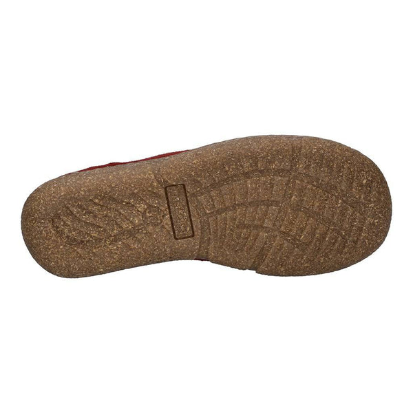 Josef Seibel Neele 67 Ladies Red Combi Leather Arch Support Lace Up Shoes-elevate your sole