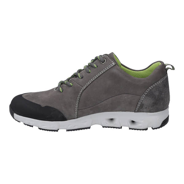 Josef Seibel Noih 52 Ladies Asphalt Leather Waterproof Lace Up Shoes-elevate your sole