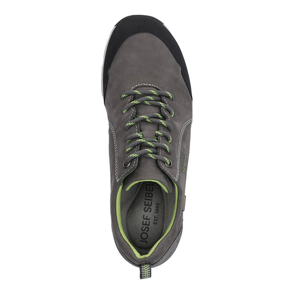 Josef Seibel Noih 52 Ladies Asphalt Leather Waterproof Lace Up Shoes-elevate your sole