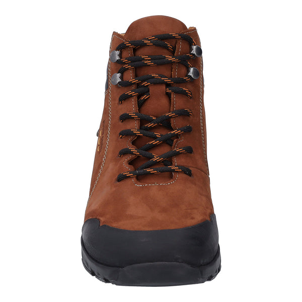 Josef Seibel Noih 53 Ladies Rust Leather Waterproof Lace Up Ankle Boots-elevate your sole