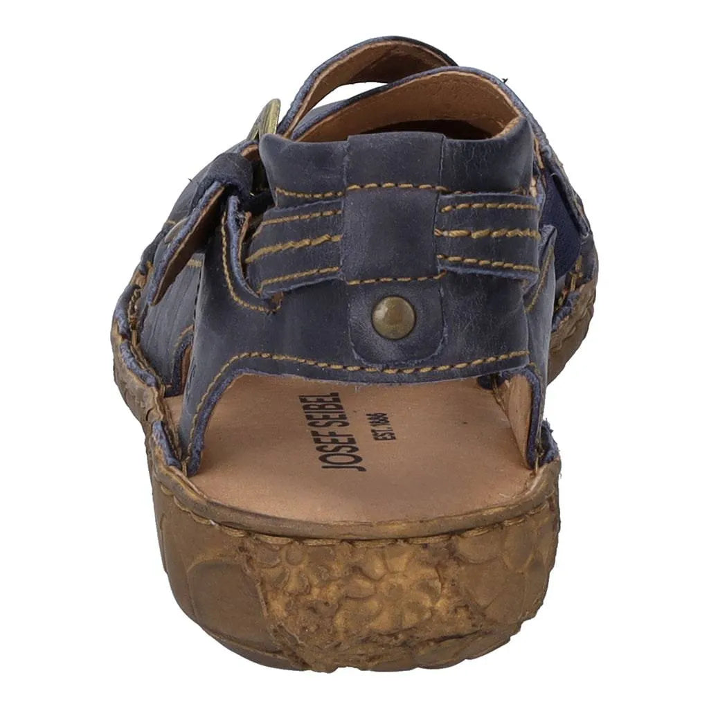 Josef Seibel Rosalie 13 Ladies Ocean Closed Toe Leather Sandals-elevate your sole