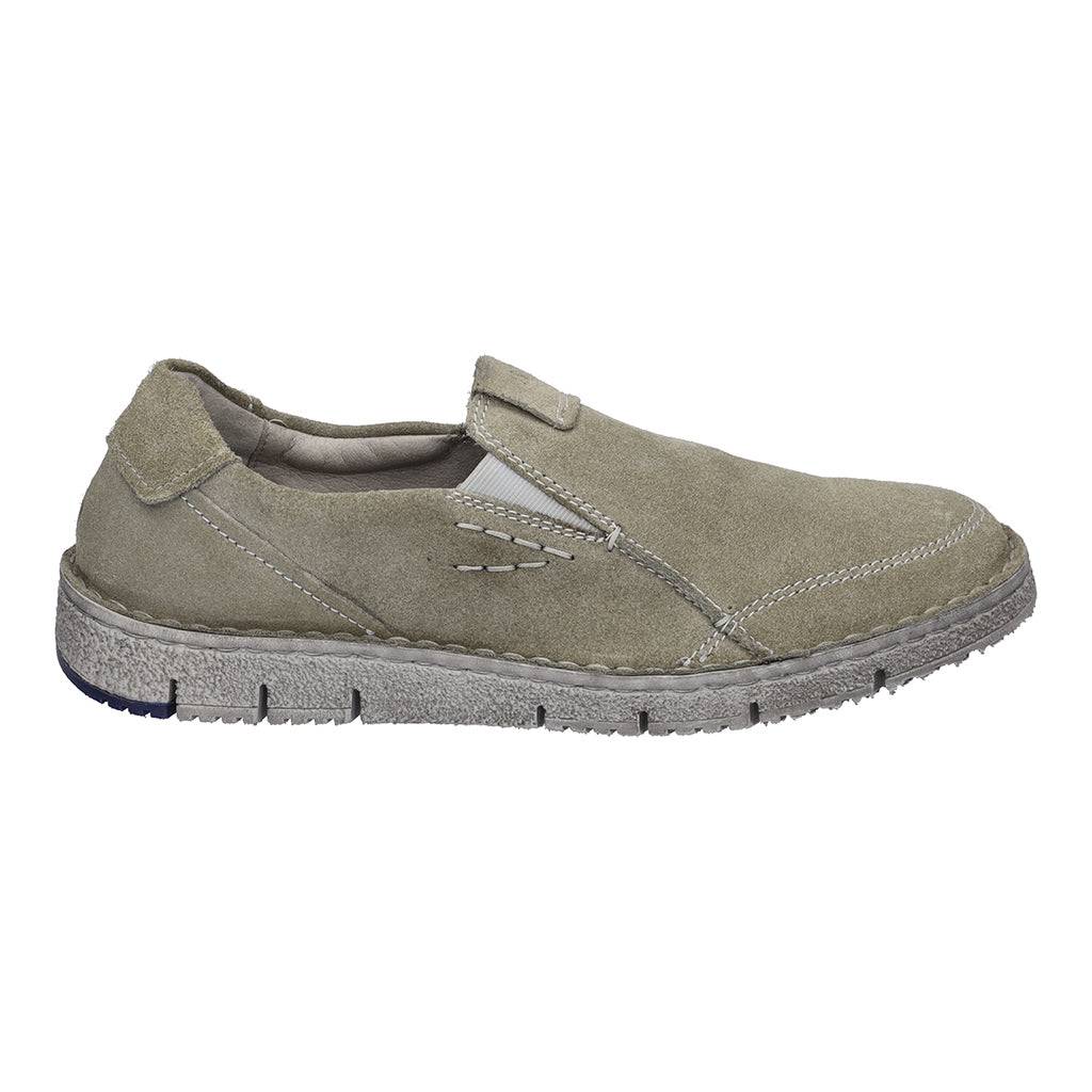 Josef Seibel Ruben 21 Mens Salvia Green Leather Arch Support Slip On Shoes-elevate your sole