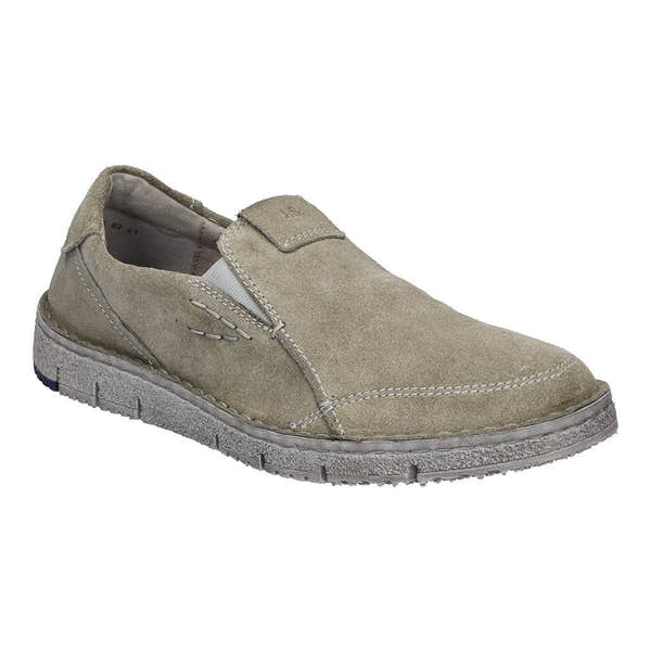 Josef Seibel Ruben 21 Mens Salvia Green Leather Arch Support Slip On Shoes-elevate your sole