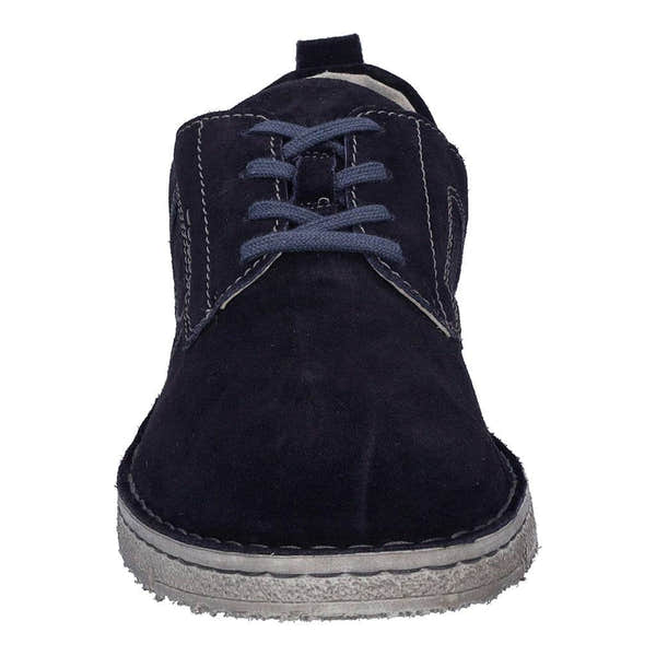 Josef Seibel Ruben 49 Mens Ocean Navy Leather Arch Support Lace Up Shoes-elevate your sole