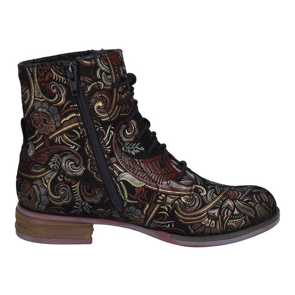 Josef Seibel Sanja 01 Ladies Black Arch Support Ankle Boots-elevate your sole