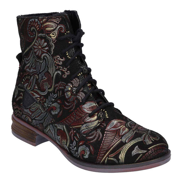 Josef Seibel Sanja 01 Ladies Black Arch Support Ankle Boots-elevate your sole