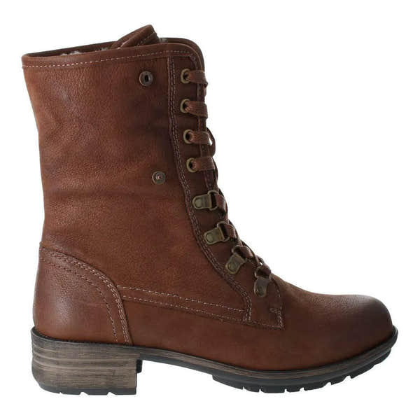 Josef Seibel Susie 04 Ladies Brown Leather Waterproof Zip & Lace Ankle Boots-elevate your sole