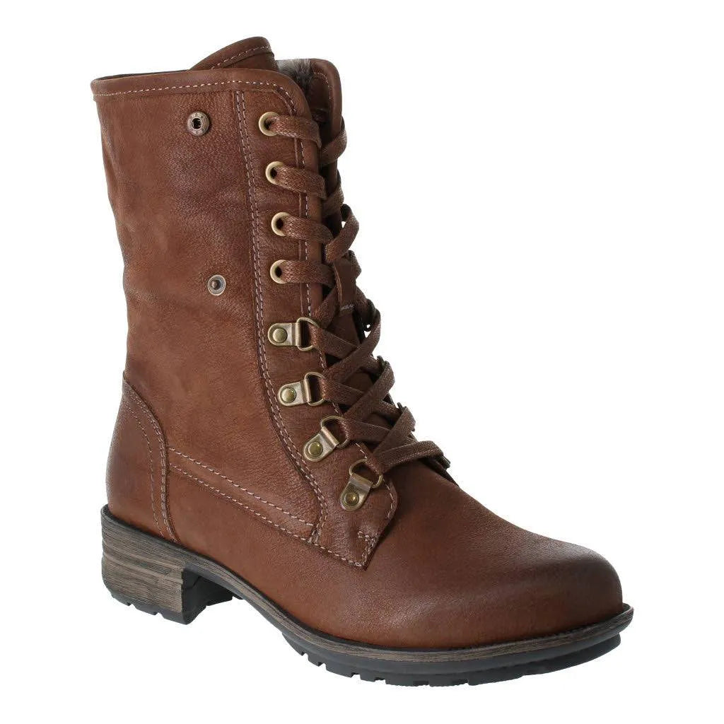 Josef Seibel Susie 04 Ladies Brown Leather Waterproof Zip & Lace Ankle Boots-elevate your sole