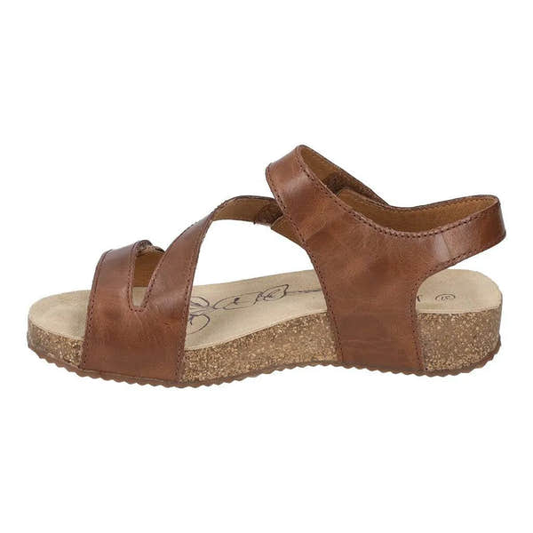 Josef Seibel Tonga 25 Ladies Camel Leather Sandals-elevate your sole