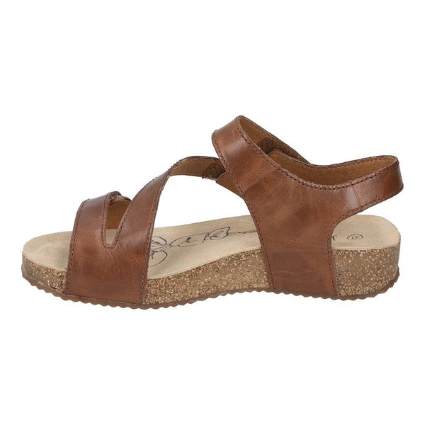 Josef Seibel Tonga 25 Ladies Camel Leather Sandals-elevate your sole